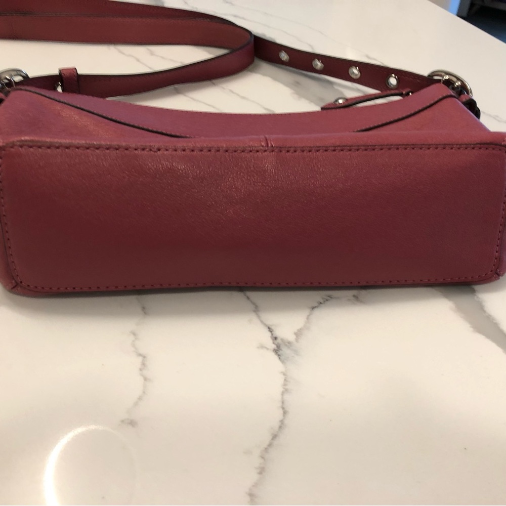 Coach Original Ashley Rose Pink Shoulder Bag C-1220-F15512 - Picture 4 of 9